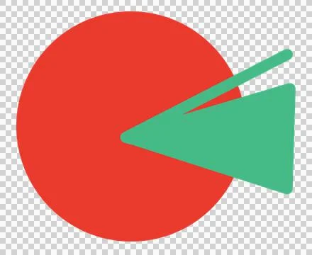 Solid simple geonetric colorful shape and form for kid fun project decoration Stock-Illustration