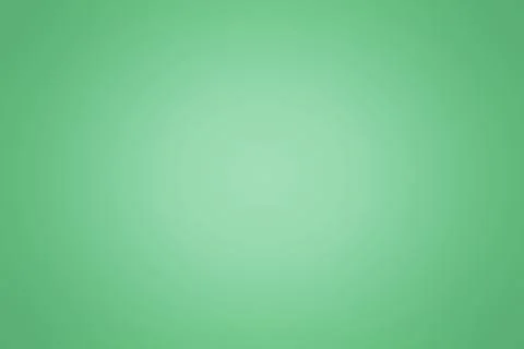 Solid smooth green gradient background is filling entire frame in flat vector Stock Photos