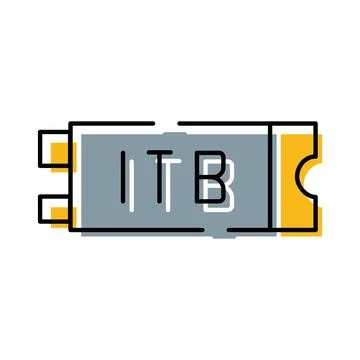 Solid state drive data storage digital icon illustration イラスト素材