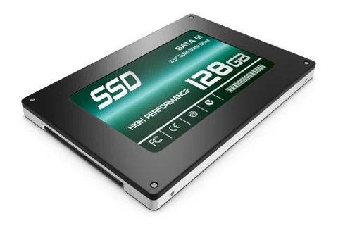 Solid state drive Stock Illustration