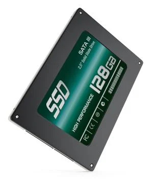 Solid state drive Stock Illustration