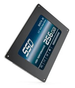 Solid state drive Stock Illustration