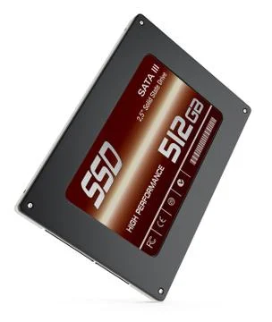 Solid state drive Stock Illustration