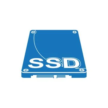 Solid State Drive Stockillustratie