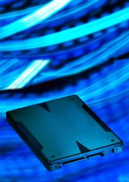 Solid state drive Stock Photos