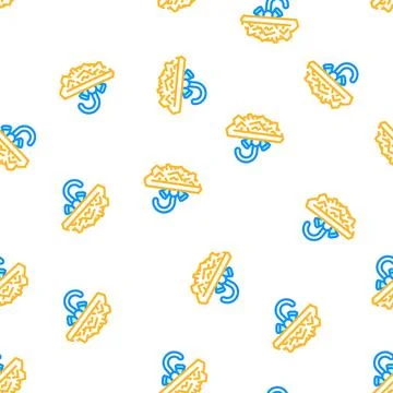 Solid stone washbasin vector seamless pattern Illustrazione stock