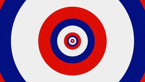 Solid Target Loop Stock Footage 79813890