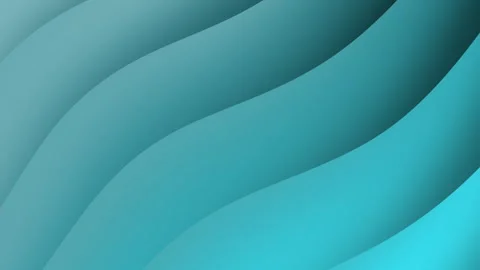 Solid teal blue gradient background with curve lines suitable for website Stock Footage 312300631