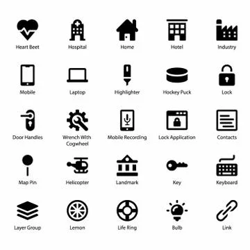Solid Vectors Pack Illustration