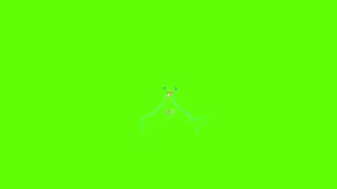 Solid Vibrant Neon Green Screen Background Stock-Footage 330919426