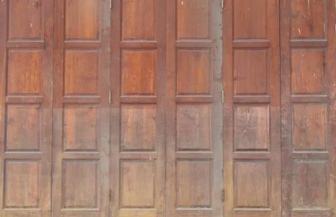 Solid wood pattern Used as a background. Stock Photos