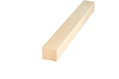 Solid wood plank with smooth surface, ideal for construction and DIY projec.. Stock Photos