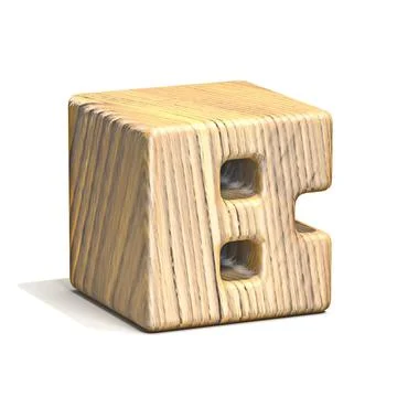 Solid wooden cube font Letter B 3D Solid wooden cube font Letter B 3D rend... 스톡 사진