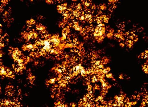 Solidified lava after eruption volcano Stock Illustration