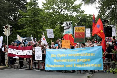 Solingen xenophobic arson attack anniversary, Germany - 29 May 2018 Stock Photos