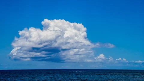 Solitary Cloud Stock Photos