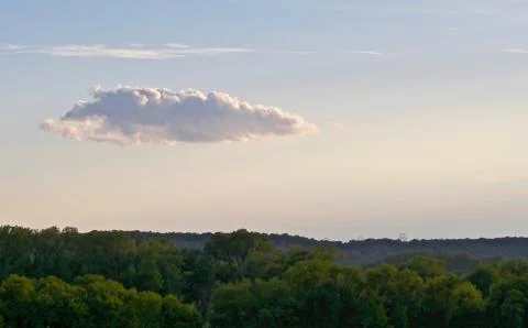 Solitary Cloud Stock Photos