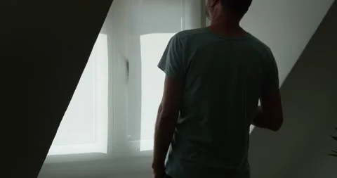 Solitary Contemplation by the Window: Vidéo 331537849