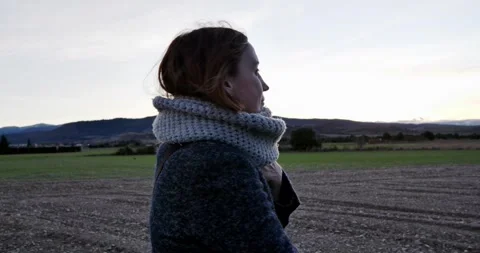 Solitude and Contemplation: Stock Footage 329680870