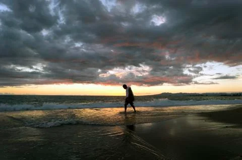 Solitude Man Stock Photos