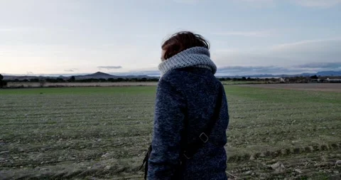 Solitude in the Open Field: Stock Footage 329680611