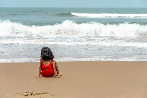 Solitude by the Seaside Stock Photos