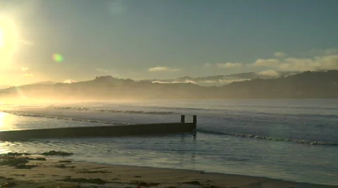 Solitude Surfer Stock-Footage 329747