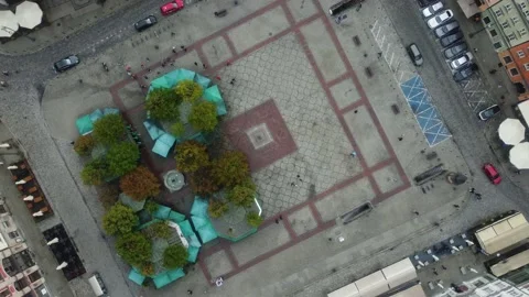 Solny Square, Old Town, Wrocław, Poland, 4k clip Stock Footage 211111226