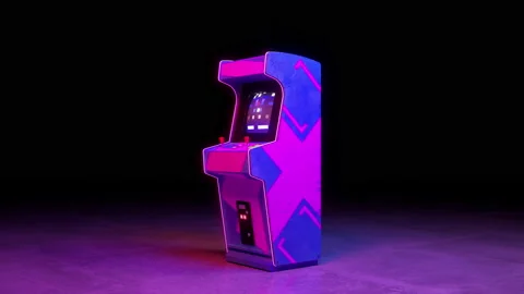 Solo Arcade Machine Video stock 188337982