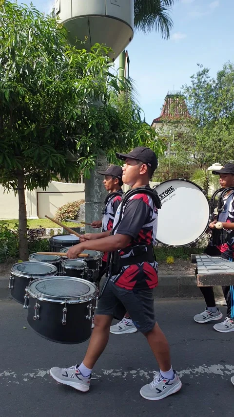 Solo Drumb Corps Stock Footage 232797725