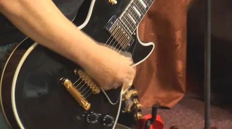 Solo guitar 3 Stock Footage 4280606