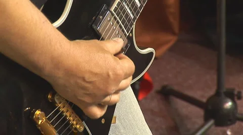 Solo guitar 4 Stock Footage 4280605