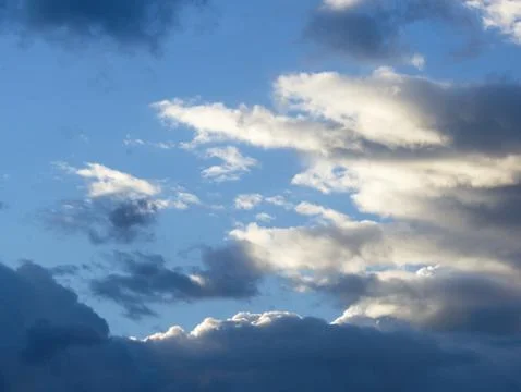 Solo sky image Stock Photos