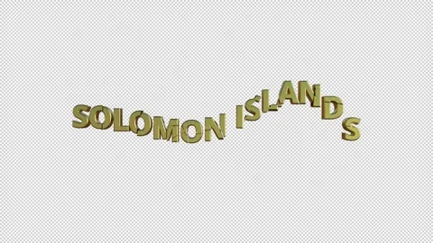 SOLOMON ISLANDS Stock Footage 307982129