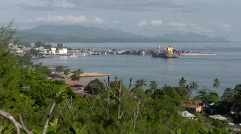 SOLOMON ISLANDS, HONIARA 库存影片 67007156