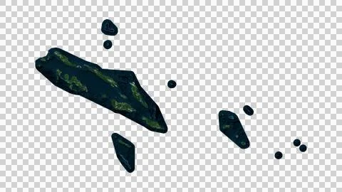 Solomon Islands Map Stock Illustration