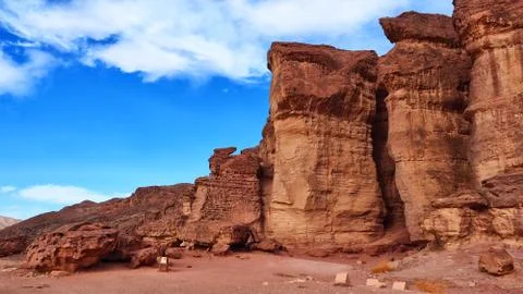 Solomons Pillars Stock Photos