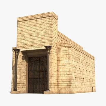 Solomons Temple 2 3D Model