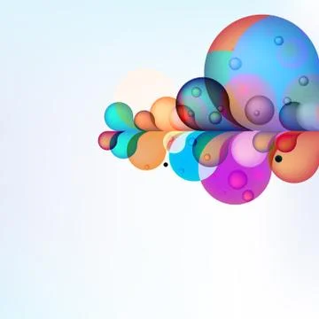 Сolorful background with copy space. + EPS10 Stock Illustration