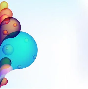 Сolorful background with copy space. + EPS10 Stock Illustration