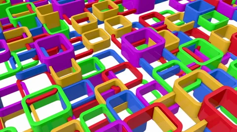 Сolorful background.Seamless loop Stock Footage 46495257