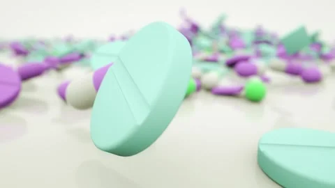 Сolorful Pills Stock-Footage 168795999
