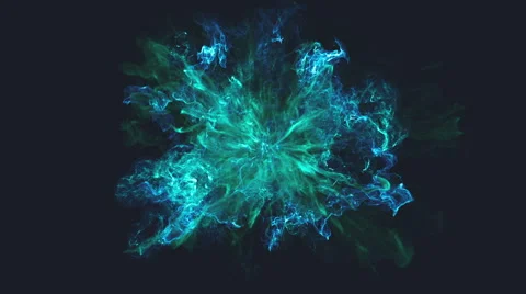 Сolorful Pulse Smoke Waves Stock Footage 40221650