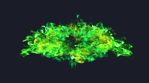 Сolorful Pulse Smoke Waves Stock Footage 40222531