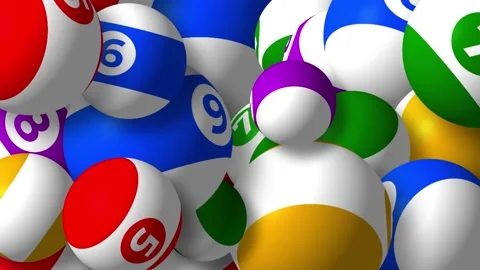 Сolorful rotating billiard balls Stock Footage 162920761