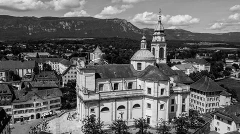 Solothurn city 库存照片