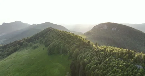 Solothurn Switzerland Mountain Range (5K Resolution) Stock Footage 247476371