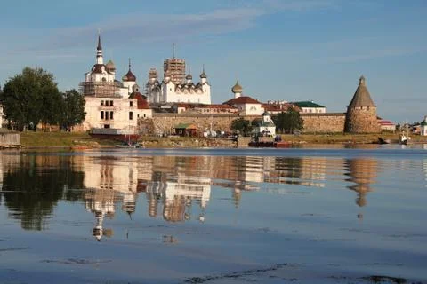 Solovetsky monastery Stock Photos