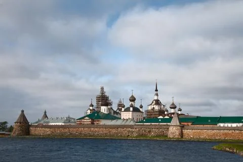 Solovetsky monastery Stock Photos