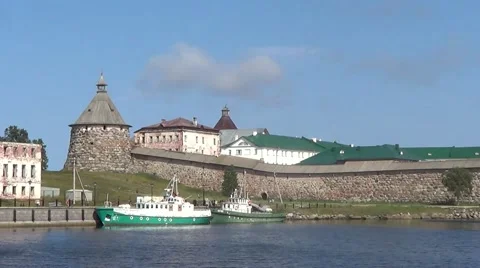 Solovetsky monastery, Russia Stock Footage 59861606